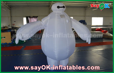 Реклама надувный надувный маскотный костюм Baymax / надувный робот Baymax для детей парк развлечений