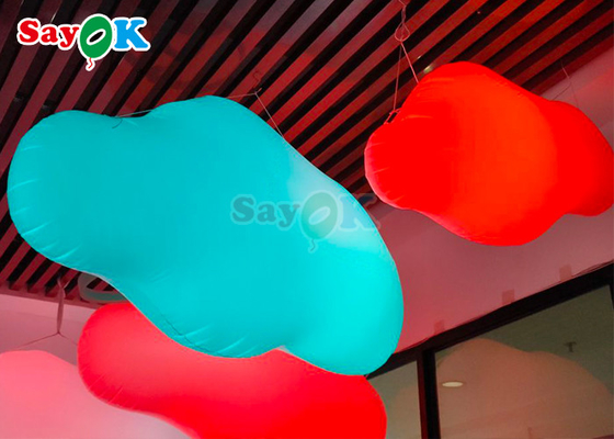 ПВХ надувный облачный шарик Красочный для украшения свадебной вечеринки