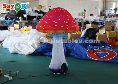 украшение освещения 1.5м раздувное/раздувной гриб для фестиваля